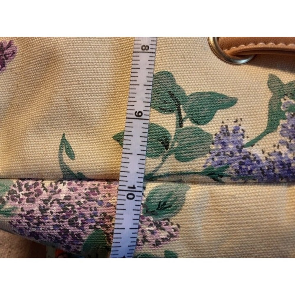Jaclyn Smith Spring Fresh Yellow & Lilac Shoulder Bag NWT Vintage Stock - Picture 6 of 11
